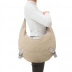 Beuteltasche Moabit Sand, Farbe: beige, Marke: Studio Berlin, EAN: 4262499037813, Abmessungen in cm: 47x33x15, Bild 4 von 6