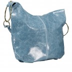 Beuteltasche Elefante Hellblau, Farbe: blau/petrol, Marke: Hausfelder Manufaktur, EAN: 4065646027077, Abmessungen in cm: 47x43x7, Bild 2 von 5