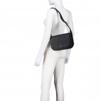 Umhängetasche Pura M Black, Farbe: schwarz, Marke: AIGNER, EAN: 4055539648120, Abmessungen in cm: 26x19x9, Bild 4 von 5