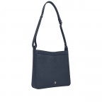 Beuteltasche Pura M Ink, Farbe: blau/petrol, Marke: AIGNER, EAN: 4055539650321, Abmessungen in cm: 26x27x8, Bild 3 von 5