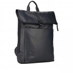 Rucksack Tromsoe Courier Backpack Blue, Farbe: blau/petrol, Marke: Jost, EAN: 4025307803709, Abmessungen in cm: 30x44x14.5, Bild 2 von 4