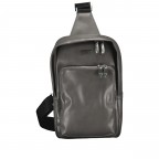 Umhängetasche Boston Slingbag Winter Grey, Farbe: grau, Marke: Guess, EAN: 7621806187790, Abmessungen in cm: 18x29.5x6.5, Bild 1 von 5