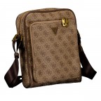 Umhängetasche 4G-Logo Beige Brown, Farbe: braun, Marke: Guess, EAN: 7626101547904, Abmessungen in cm: 22x25.5x7, Bild 2 von 6