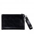 Handgelenktasche Boston Black, Farbe: schwarz, Marke: Guess, EAN: 7621806189497, Abmessungen in cm: 28.5x19.5x1, Bild 3 von 4