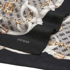 Schal Noelle Black, Farbe: schwarz, Marke: Guess, EAN: 7621806183075, Abmessungen in cm: 98x210x0.2, Bild 2 von 3