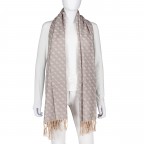 Schal 4G-Logo Grey, Farbe: grau, Marke: Guess, EAN: 7621806183440, Abmessungen in cm: 60x200x0.3, Bild 1 von 2