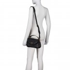 Umhängetasche Valla Black, Farbe: schwarz, Marke: Guess, EAN: 0198659001810, Abmessungen in cm: 28x14.5x5.8, Bild 5 von 7