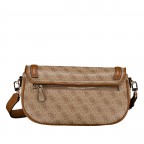 Umhängetasche Dea 4G-Logo Latte, Farbe: braun, Marke: Guess, EAN: 0190231994978, Abmessungen in cm: 27.5x17x8, Bild 3 von 8