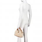 Handtasche Shaida Natural Cognac, Farbe: cognac, Marke: Guess, EAN: 0190231996996, Abmessungen in cm: 23x15x11.5, Bild 4 von 7