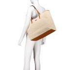 Shopper Victtoria variabel in der Form Natural Cognac, Farbe: cognac, Marke: Guess, EAN: 0190231997733, Abmessungen in cm: 39.5x33.5x20.5, Bild 4 von 7