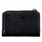 Geldbörse Laurel II 4G-Logo Peony Black, Farbe: schwarz, Marke: Guess, EAN: 0190231996446, Abmessungen in cm: 12.3x8x2, Bild 3 von 4