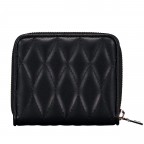 Geldbörse Valla Black, Farbe: schwarz, Marke: Guess, EAN: 0198659001735, Abmessungen in cm: 11x9.5x2.2, Bild 3 von 4