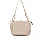 Beuteltasche Velours Beige, Farbe: beige, Marke: Hausfelder Manufaktur, EAN: 4065646027114, Abmessungen in cm: 31x25.5x12.5, Bild 3 von 7