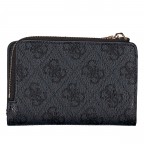 Geldbörse Laurel II 4G-Logo Coal, Farbe: anthrazit, Marke: Guess, EAN: 0190231960560, Abmessungen in cm: 12.3x8x2, Bild 3 von 4