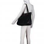 Shopper Calebra Travel Black, Farbe: schwarz, Marke: Guess, EAN: 0190231969952, Abmessungen in cm: 48x32x16, Bild 4 von 5