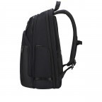 Rucksack Urban Eye Backpack expandable mit Laptopfach 17.3 Zoll Black, Farbe: schwarz, Marke: Samsonite, EAN: 5400520256362, Abmessungen in cm: 32x47x22, Bild 3 von 10