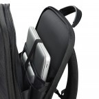 Rucksack Urban Eye Backpack expandable mit Laptopfach 17.3 Zoll Black, Farbe: schwarz, Marke: Samsonite, EAN: 5400520256362, Abmessungen in cm: 32x47x22, Bild 9 von 10