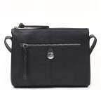 Umhängetasche Riva Lotta Black, Farbe: schwarz, Marke: Adax, EAN: 5705483271743, Abmessungen in cm: 24x18x6, Bild 3 von 4