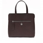 Handtasche Riva Pil Dark Brown, Farbe: braun, Marke: Adax, EAN: 5705483268156, Abmessungen in cm: 30x25x10, Bild 3 von 4
