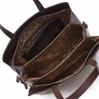 Handtasche Riva Pil Dark Brown, Farbe: braun, Marke: Adax, EAN: 5705483268156, Abmessungen in cm: 30x25x10, Bild 4 von 4