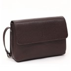 Umhängetasche Riva Sabina Dark Brown, Farbe: braun, Marke: Adax, EAN: 5705483271767, Abmessungen in cm: 24x18x7.5, Bild 2 von 4