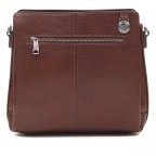 Umhängetasche Cormorano Sia Walnut, Farbe: cognac, Marke: Adax, EAN: 5705483174020, Abmessungen in cm: 23x22x7, Bild 3 von 6