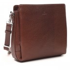 Umhängetasche Cormorano Sia Walnut, Farbe: cognac, Marke: Adax, EAN: 5705483174020, Abmessungen in cm: 23x22x7, Bild 2 von 6
