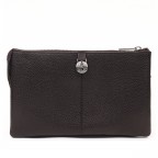 Umhängetasche / Clutch Cormorano Silja Chocolate, Farbe: braun, Marke: Adax, EAN: 5705483189949, Abmessungen in cm: 23x14x3, Bild 3 von 5