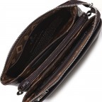Umhängetasche / Clutch Cormorano Silja Chocolate, Farbe: braun, Marke: Adax, EAN: 5705483189949, Abmessungen in cm: 23x14x3, Bild 5 von 5