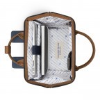 Rucksack Adventurer Large Chicago mit zwei auswechselbaren Vortaschen Navy, Farbe: blau/petrol, Marke: Cabaia, EAN: 3701328319443, Abmessungen in cm: 29x46x17, Bild 8 von 10