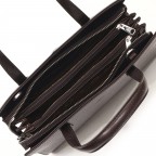Shopper Cormorano Elea Chocolate, Farbe: braun, Marke: Adax, EAN: 5705483271095, Abmessungen in cm: 28.5x21x13, Bild 4 von 4