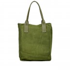 Shopper Velours Oliv, Farbe: grün/oliv, Marke: Hausfelder Manufaktur, EAN: 4065646027206, Abmessungen in cm: 32x39x11, Bild 3 von 7