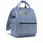 Rucksack Adventurer Medium Davos mit zwei auswechselbaren Vortaschen Blau, Farbe: blau/petrol, Marke: Cabaia, EAN: 3667022017552, Abmessungen in cm: 27x41x16, Bild 4 von 12