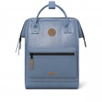 Rucksack Adventurer Medium Davos mit zwei auswechselbaren Vortaschen Blau, Farbe: blau/petrol, Marke: Cabaia, EAN: 3667022017552, Abmessungen in cm: 27x41x16, Bild 2 von 12