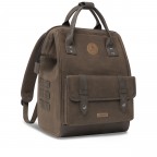 Rucksack Adventurer Medium Soyo mit zwei auswechselbaren Vortaschen Dunkelbraun, Farbe: braun, Marke: Cabaia, EAN: 3667022017712, Abmessungen in cm: 27x41x16, Bild 4 von 12