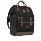 Rucksack Adventurer Large Trogir mit zwei auswechselbaren Vortaschen Schwarz, Farbe: schwarz, Marke: Cabaia, EAN: 3667022017804, Abmessungen in cm: 29x49x17, Bild 4 von 10