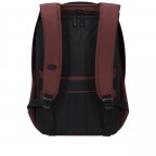 Rucksack Securipak 2.0 Backpack 15.6 Zoll Terracotta Red, Farbe: rot/weinrot, Marke: Samsonite, EAN: 5400520265715, Abmessungen in cm: 30x44.5x18, Bild 4 von 10