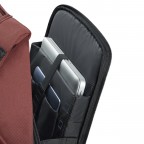 Rucksack Securipak 2.0 Backpack 15.6 Zoll Terracotta Red, Farbe: rot/weinrot, Marke: Samsonite, EAN: 5400520265715, Abmessungen in cm: 30x44.5x18, Bild 8 von 10