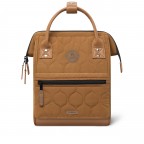 Rucksack Adventurer Small Metz mit zwei auswechselbaren Vortaschen Hellbraun, Farbe: braun, Marke: Cabaia, EAN: 3667022017880, Abmessungen in cm: 23x32x13, Bild 3 von 12