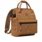 Rucksack Adventurer Small Metz mit zwei auswechselbaren Vortaschen Hellbraun, Farbe: braun, Marke: Cabaia, EAN: 3667022017880, Abmessungen in cm: 23x32x13, Bild 4 von 12