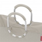 Tasche Loopshopper L Heringbone Sand, Farbe: beige, Marke: Reisenthel, EAN: 4012013736360, Abmessungen in cm: 46x34.5x25, Bild 5 von 5