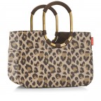 Tasche Loopshopper L Frame Leo Macchiato, Farbe: braun, Marke: Reisenthel, EAN: 4012013737213, Abmessungen in cm: 46x34.5x8, Bild 2 von 8