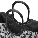 Tasche Loopshopper L Frame Leo Nero, Farbe: grau, Marke: Reisenthel, EAN: 4012013741418, Abmessungen in cm: 46x34.5x8, Bild 3 von 8