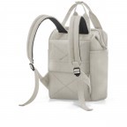 Rucksack Allrounder R Heringbone Sand, Farbe: beige, Marke: Reisenthel, EAN: 4012013737039, Abmessungen in cm: 31x39x17, Bild 2 von 4