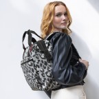 Rucksack Allrounder R Leo Nero, Farbe: grau, Marke: Reisenthel, EAN: 4012013741791, Abmessungen in cm: 31x39x17, Bild 5 von 6