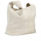Beuteltasche Velours Ecru, Farbe: beige, Marke: Hausfelder Manufaktur, EAN: 4065646027282, Abmessungen in cm: 32.5x32x17, Bild 2 von 5