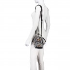 Umhängetasche Nano Bag Luanda Schwarz Weiß, Farbe: weiß, Marke: Cabaia, EAN: 3667022015190, Abmessungen in cm: 12x18x8.5, Bild 5 von 8