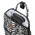 Umhängetasche Nano Bag Luanda Schwarz Weiß, Farbe: weiß, Marke: Cabaia, EAN: 3667022015190, Abmessungen in cm: 12x18x8.5, Bild 7 von 8