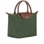 Handtasche Le Pliage S Englischgrün, Farbe: grün/oliv, Marke: Longchamp, EAN: 3597922786831, Abmessungen in cm: 23x22x14, Bild 2 von 7