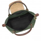 Handtasche Le Pliage S Englischgrün, Farbe: grün/oliv, Marke: Longchamp, EAN: 3597922786831, Abmessungen in cm: 23x22x14, Bild 5 von 7
